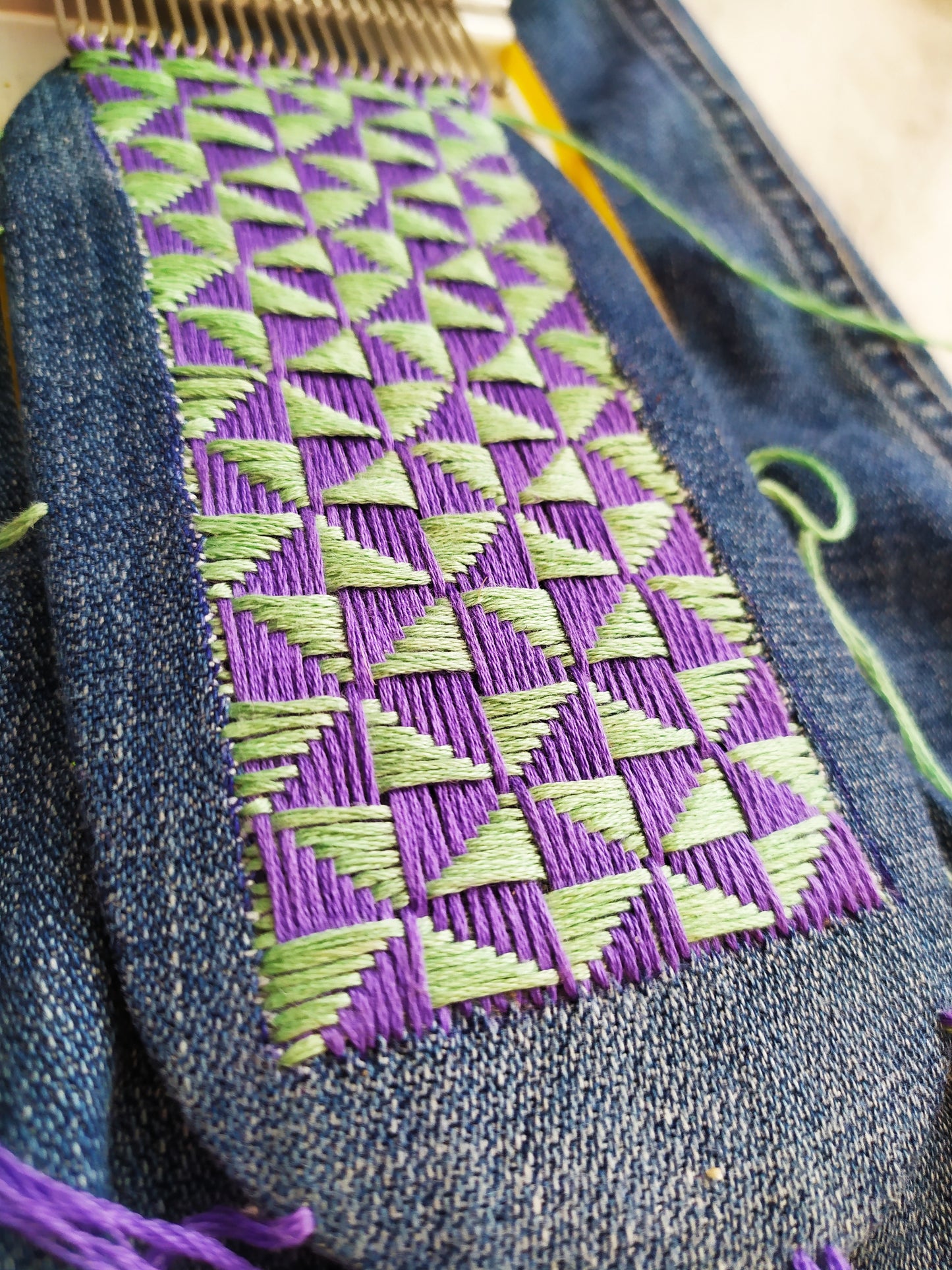 Set of weaving gifts, set small loom, speedweve, darning loom