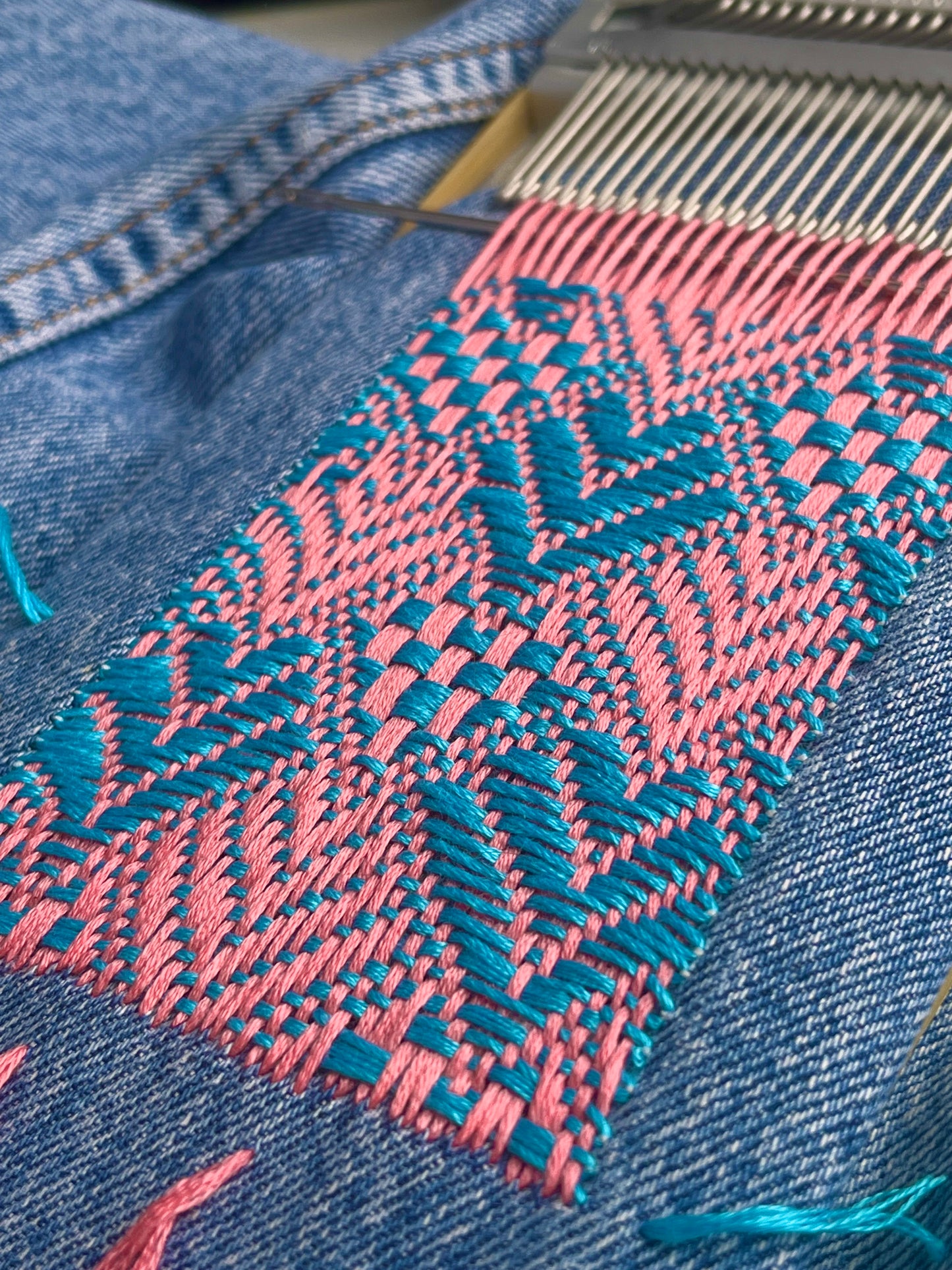 Set of weaving gifts, set small loom, speedweve, darning loom