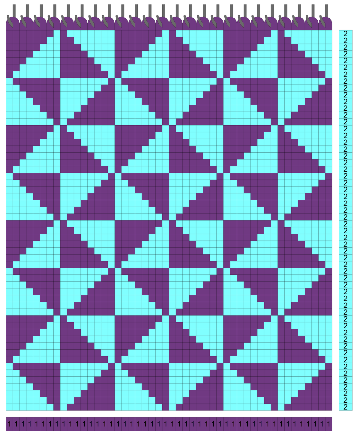 10 Pattern design for Speedweve type – Small Loom
