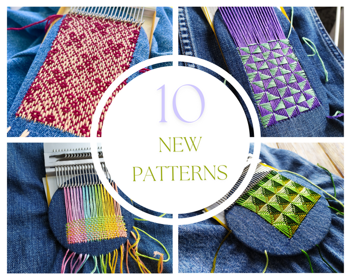 Loom Style Video Examples 10 Pattern design for Speedweve type – Small Loom