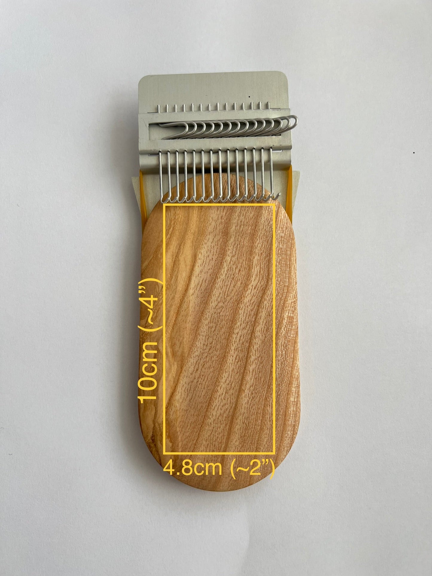 Speedweve 14 hooks, with an enlarged platform. Darning loom