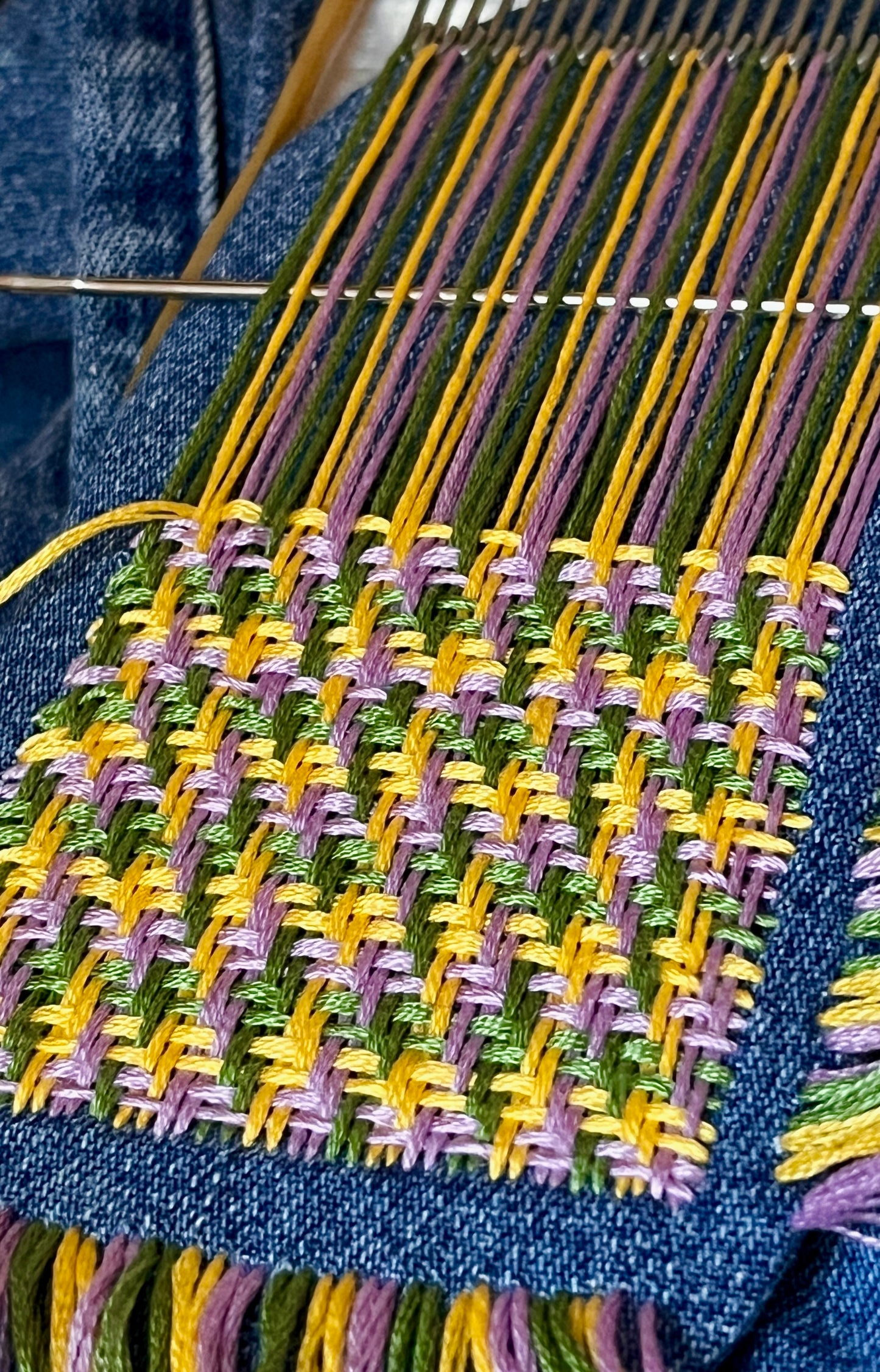 Set of weaving gifts, set small loom, speedweve, darning loom