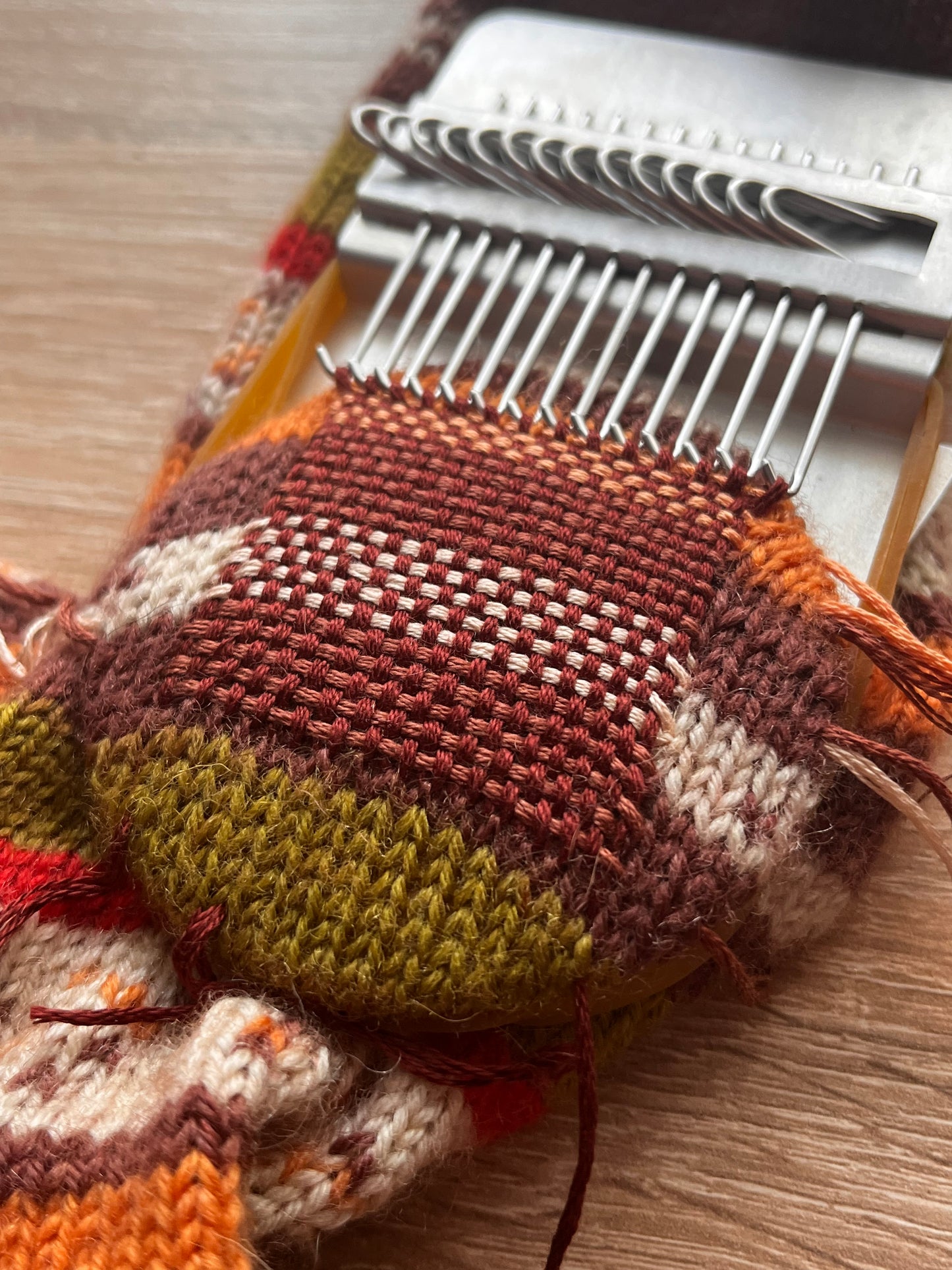 Set of weaving gifts, set small loom, speedweve, darning loom